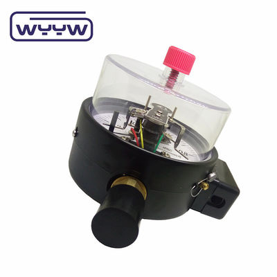 NO+NO Kasus Baja Hitam 1.6MPa 100mm 380V Manometer Kontak Listrik AC Pressure Gauge