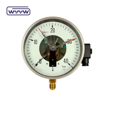 Manometer Tekanan Kontak Listrik Hidrolik 1.6% Akurasi
