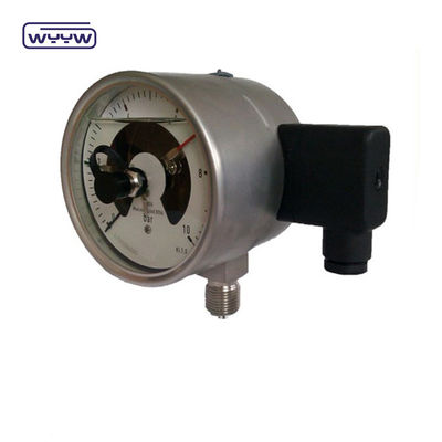 Stainless Steel Bourdon Tube Pressure Gauge 60mm Sambungan bawah