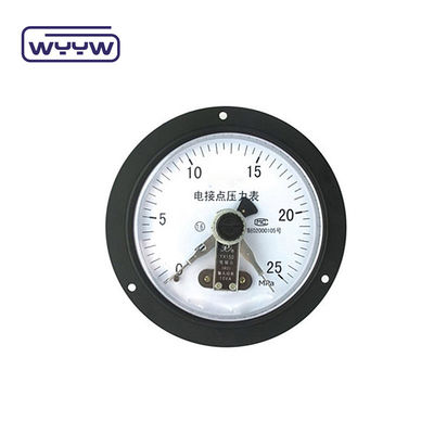 Manometer Tekanan Jack Hidrolik 60mm Dengan Flange Belakang