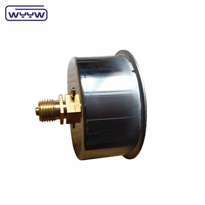 63mm Mmh2o Aksial Mbar Bellows Pressure Gauge Manometer Dengan Kasus SS304