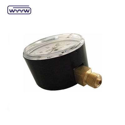 60-100mm CmH2O Kapsul Pressure Gauge Manometer 1.6% Akurasi