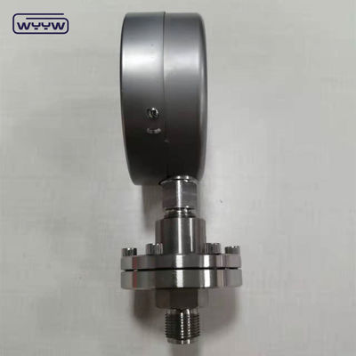 SS316L Diafragma Seal Pressure Gauge Cairan Diisi Anti Korosif
