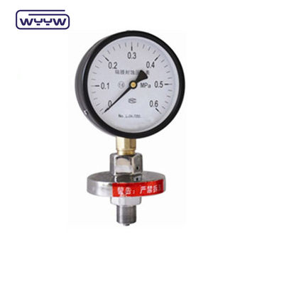 100mm Diafragma Seal Type Pressure Gauge Heavy Duty Industrial Pressure Gauge