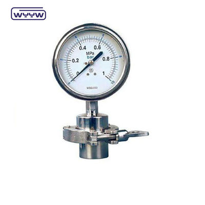 100mm Diafragma Seal Type Pressure Gauge Heavy Duty Industrial Pressure Gauge