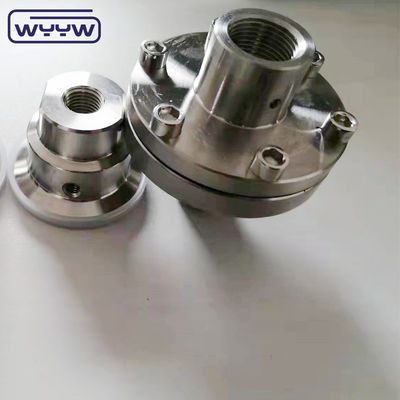 2&quot; 1.5&quot; 1/2&quot; NPT Diafragma Pressure Gauge Stainless Steel SS316 Tri Clamp Pressure Gauge