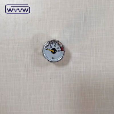 Mini 22mm 23mm 250bar 1/8 &quot;bsp kecil pengukur tekanan