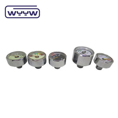 Mini Spiral Air Tube Pressure Gauge Manometer Ukuran Disesuaikan