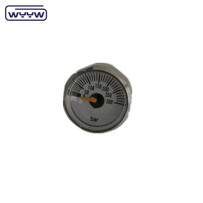 Manometer mini 22mm 1/8bspp flowmeter gas pcp pengukur tekanan scuba bar pengukur selam inline
