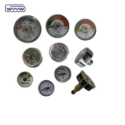 38mm Pemadam Kebakaran Kecil Pressure Gauge Manometer Back Connection