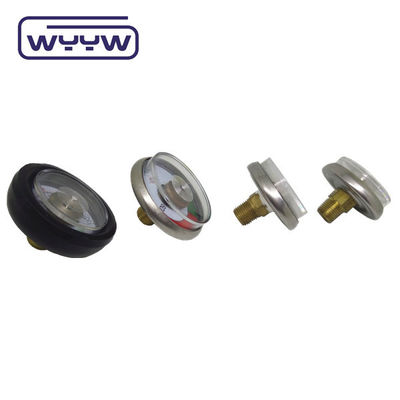 38mm Pemadam Kebakaran Kecil Pressure Gauge Manometer Back Connection