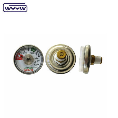 38mm Mini Pressure Gauge Manometer Medis 4% Keakuratan