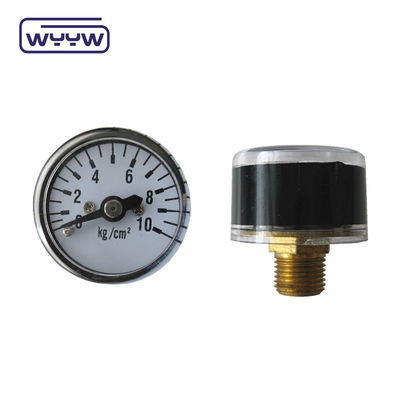 1 inci 25mm kecil Air Pressure Gauge 4% Kecepatan Kecepatan Stainless Steel Case