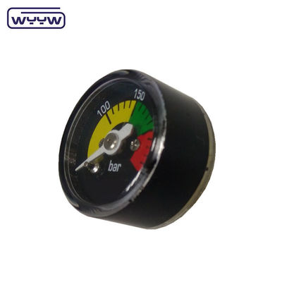 1 inci kecil PCP manometer 25mm miniatur alat ukur tekanan