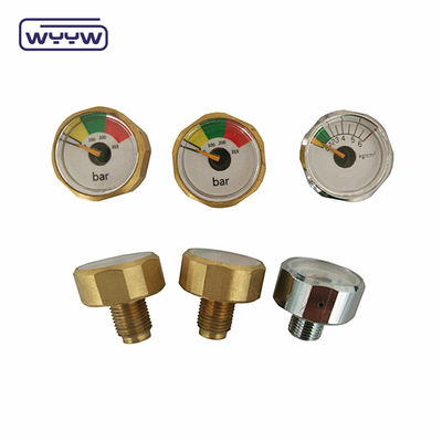 Manometer Tekanan Kecil 23mm 22mm Hexagon Mini Tekanan Udara