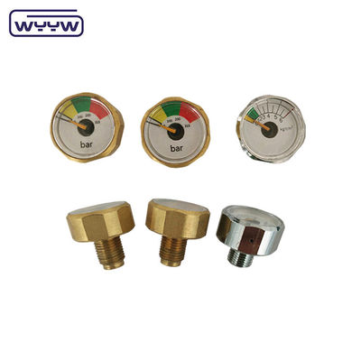1 Inch 25mm Bar Psi Manometer Tekanan Kecil 1/8 Npt 1 Tahun Garansi