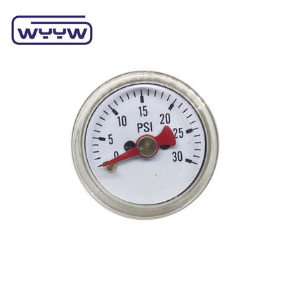 1 Inch 25mm Bar Psi Manometer Tekanan Kecil 1/8 Npt 1 Tahun Garansi
