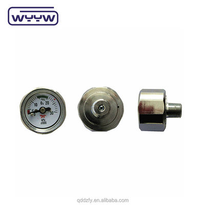 23.5mm Manometer Tekanan Kecil Kecil OEM Untuk Airgun