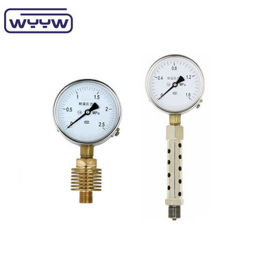 100mm Tekanan Tekanan Tinggi Gauge Baja tahan karat Material