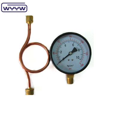 100mm Tekanan Tekanan Tinggi Gauge Baja tahan karat Material