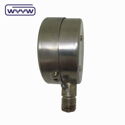 Radial kering stainless steel Pressure Gauge 60mm Back Mounting