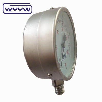 Tekanan tes stainless steel kering 100mm OEM ODM OBM Disesuaikan