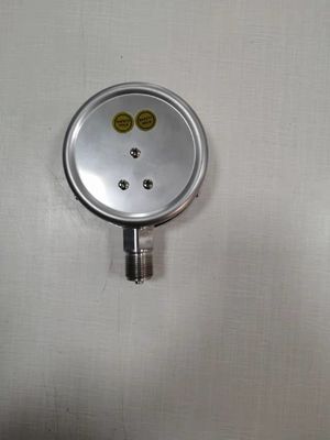 Pressure Gauge Stainless Steel yang disesuaikan 100mm Bourdon Tube Manometer