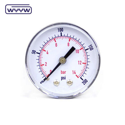 Pengukur tekanan baja tahan karat kering 60mm Manometer Pressure Gauge