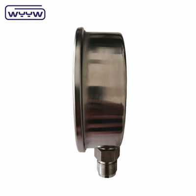 SS304 0-100Bar PSI 63mm 100mm Gliserin Manometer Pressure Gauge Gliserin diisi