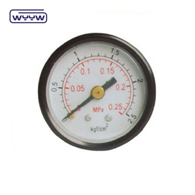 SS304 Pusat Back Mount Pressure Gauge, Dual Bar Pressure Gauge