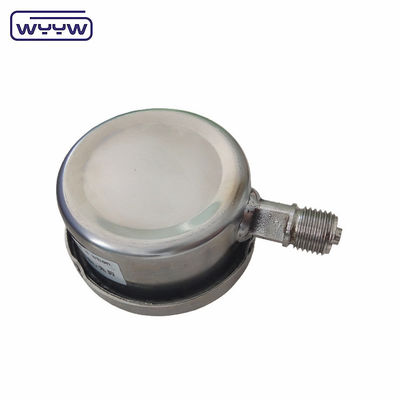 60mm Silikon Cairan Hidraulik Diisi Tekanan Gauge Baja tahan karat
