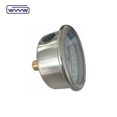2.5&quot; Manometer Tekanan Masuk Belakang Gliserin Tekanan Tinggi