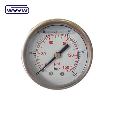 2.5&quot; Stainless Steel Liquid Filled Pressure Gauge Manometer Glycerin Pressure Gauge