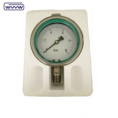 WYYW Pengukur Tekanan Tinggi 60mm Semua Stainless Steel Silikon Minyak Penuh Pengukur Tekanan