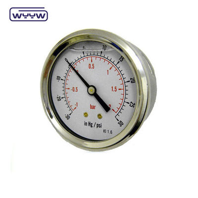 Komposisi Pressure Gauge Vakum Dan Positif Pressure Manometer 63mm 100mm