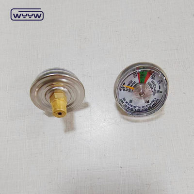FM NOVEC Pressure Gauge 41mm Oem Bar Psi Pusat Kembali Manometer