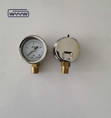 Dial Manometer Dan Pressure Gauge Bagian Bawah Mount Kelas B