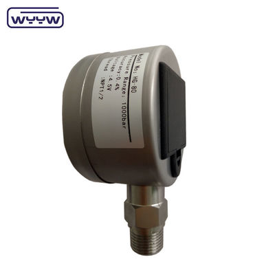 Batas Tekanan Vakum Tekanan Digital dengan Diameter 80mm Temperature Kerja 20-140 ° F
