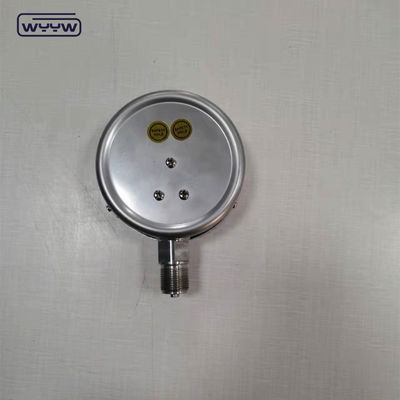 100mm Diameter SS304 Tekanan kering dengan akurasi ± 1,6% Kelas Alternatif