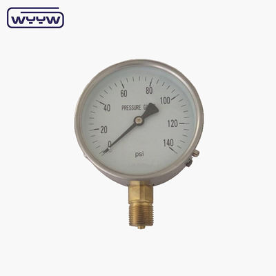 Stainless Steel Pressure Gauge Tekanan 0.. 1000 bar Pengisian minyak Tidak tersedia