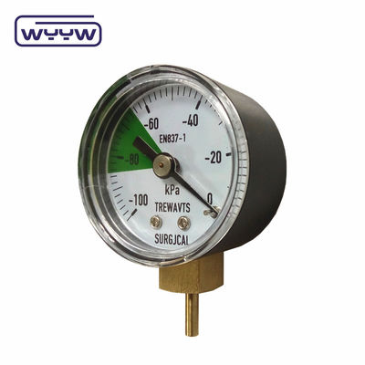 Dilengkapi Custom Support OEM Vacuum Pressure Gauge Dengan Keakuratan ± 2,5%