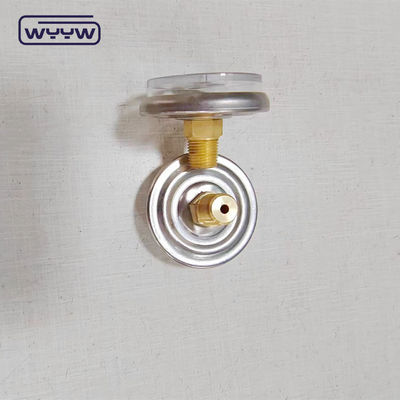 Mini Pressure Gauge Untuk Pengukuran yang Tepat Dan Jangkauan Pengukuran Skala yang Dapat Dikustomisasi Sesuai Permintaan Keakuratan ± 4%