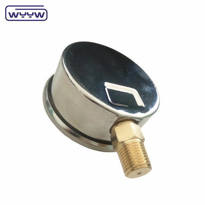 Fosfor Bronze Bourdon Tube Material Pressure Gauge Manometer untuk aplikasi tekanan tinggi hingga 0-1000bar