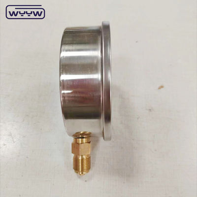 Gauge Bahan Koneksi Gerakan Kuningan Untuk Sistem Tekanan Dan Vakum Untuk Aplikasi Tugas Berat