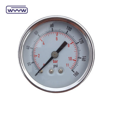 40mm-250mm Industrial Pressure Gauge Untuk Pengukuran Tekanan yang Tepat Dalam Industri