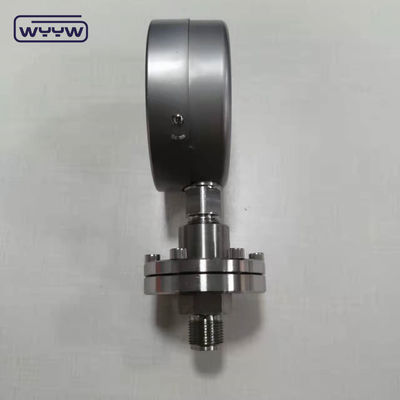 Perangkat Pengukuran Tekanan Diafragma yang Dipasang Secara Langsung di Bawah 1/4 1/2 &quot;Inch NPT BSP Ukuran Koneksi