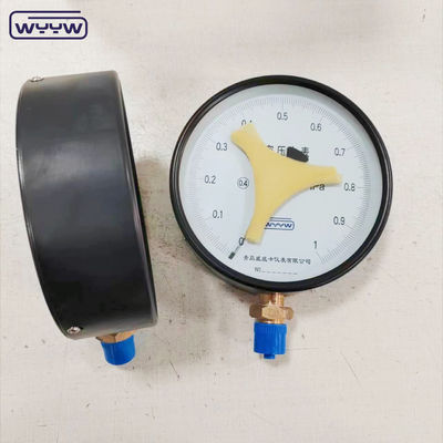 1 4 Inch NPT Connection Size Pressure Gauge Manometer Peralatan Pengukuran Tekanan Presisi Ideal untuk Pengendalian Proses