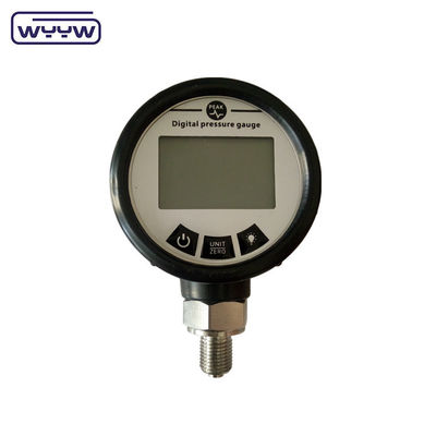 63mm Digital Pressure Gauge 100psi 300psi Lcd Display Baterai Daya Maometer
