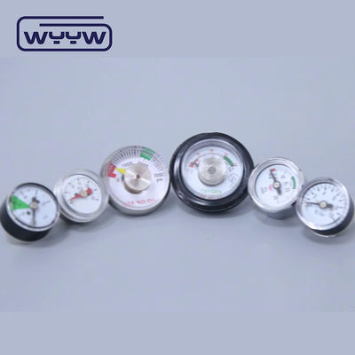 Stainless Steel Capillary Pressure Gauge dengan ukuran 1.5 "Dial dan rentang tekanan 0-6bar untuk Wall-Hanging Boilers