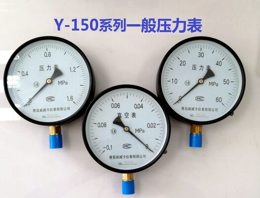 2 inci 4 inci 6 inci Economy Pressure Gauge untuk aplikasi industri dan komersial